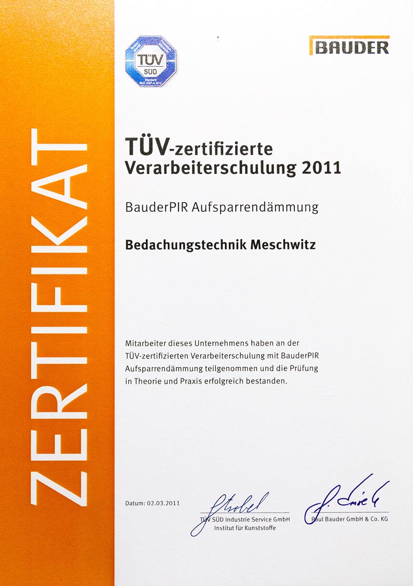 download Zertifikat