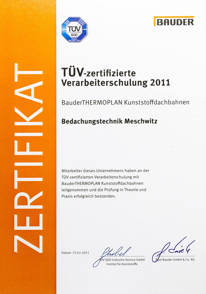 download Zertifikat